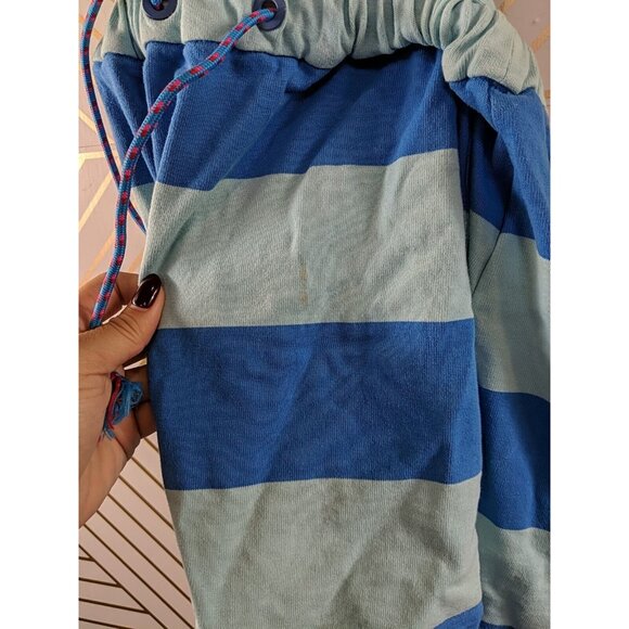 TIA CIBANI Girls Striped Open Back Blue Tie Waist Dress Size 3/4 READ - Picture 6 of 8